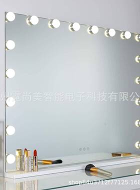 电商EDL好莱坞化妆镜妆镜18LED灯美泡高清挂墙可901热销