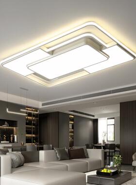 大客厅灯15098网红款简约现代吸顶灯白灯色大气爆智中山灯具套餐