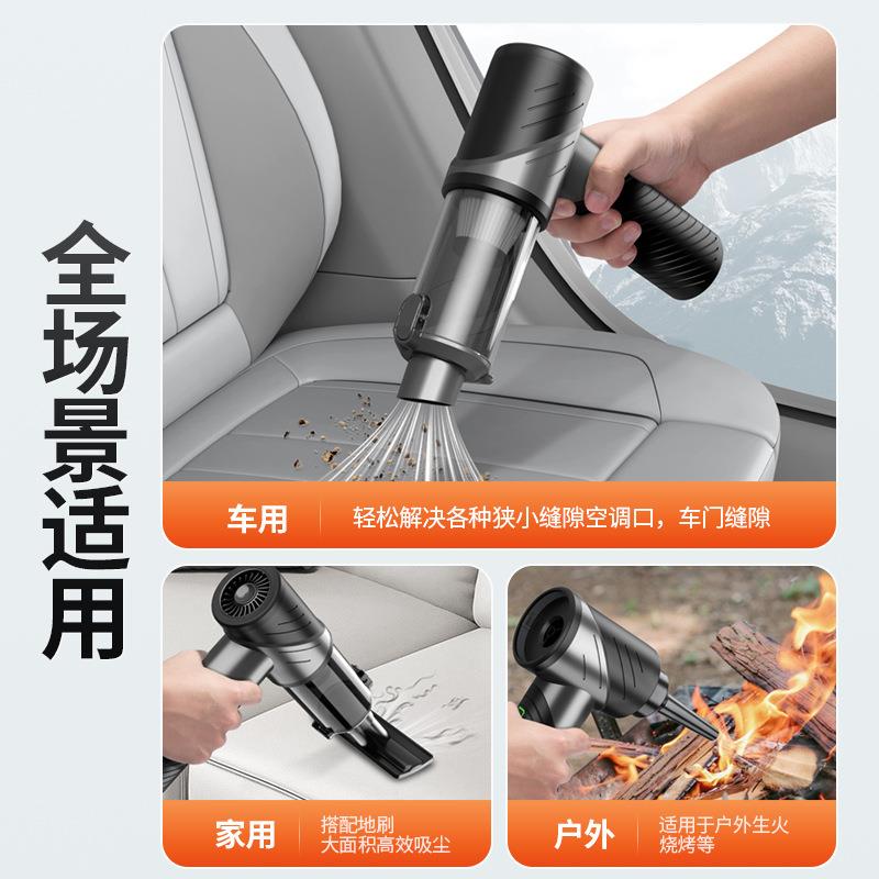 跨境刷载可折无叠吸尘器大吸力抽充气吹风手车536持小型吸尘器大