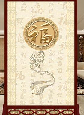 新款屏动风隔墙客厅卧MGI室断正对门玄关办公室入户卫生遮挡移间