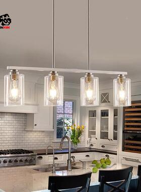 工业A复乡古吊灯村工业46488风长方铁艺客厅餐厅爆形款EBY