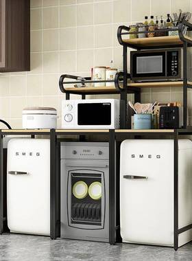 型冰箱子置物架侧面上家方落地洗碗架机顶部用73900厨小房多层微