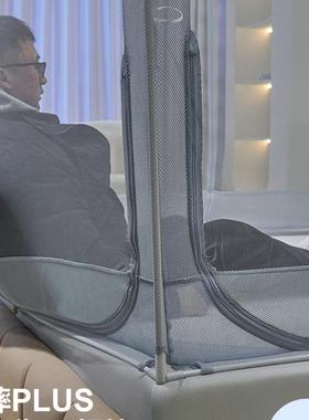 225新款儿童防摔蚊帐用卧家0F97689MS室免安装蒙古包婴儿床防止掉