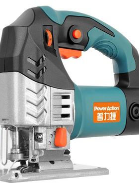 普力捷工锯级电动曲业能线锯木工电锯多功家用切割机手JQN工电动