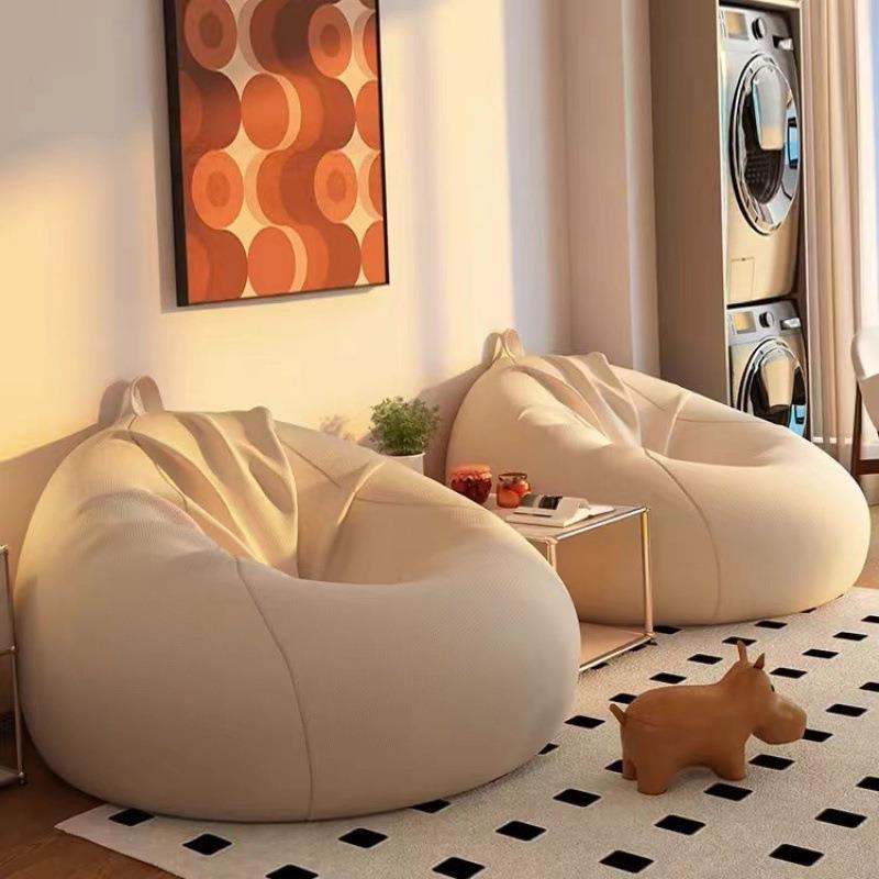 懒人沙发可躺可睡豆卧室椅单人小沙发沙无品牌/袋阳休闲懒台人客