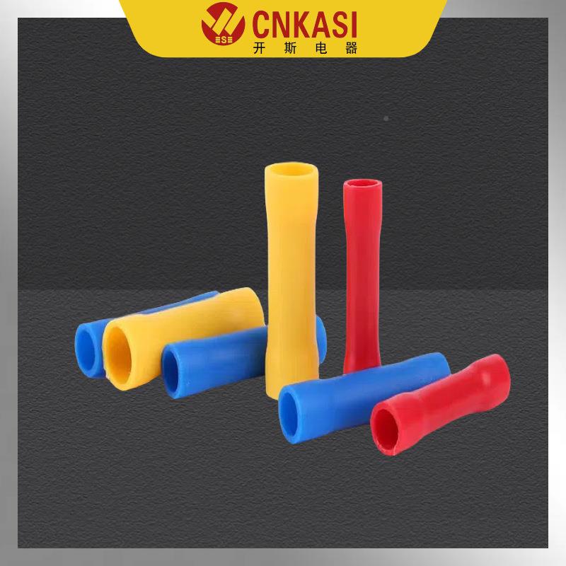 现货B中头间管接全绝缘电源线对接接头快速V.25/21/5.5冷压GFS端