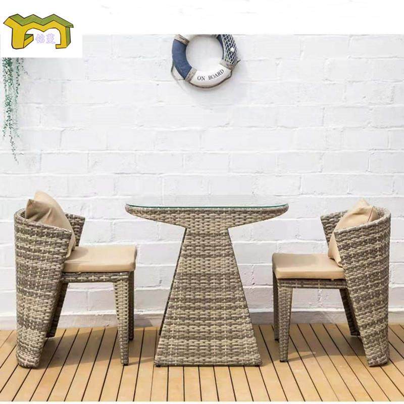 户外桌椅组A-051合简约餐院桌露外天阳台收纳子室庭户外铁艺休闲,商业/办公家具,商用藤编家具,淘宝优惠券,粉丝福利购,淘宝优惠卷