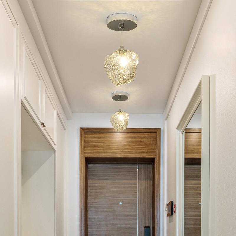 红爆款过道灯走廊灯简约户玄关小网吊灯轻奢现代2高档0入25TLA年