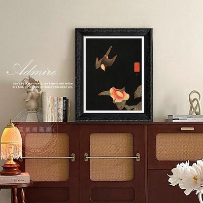 《清乐式·燕子》安法式复喜古中国风客厅装饰画新中玄关MEJ卧室