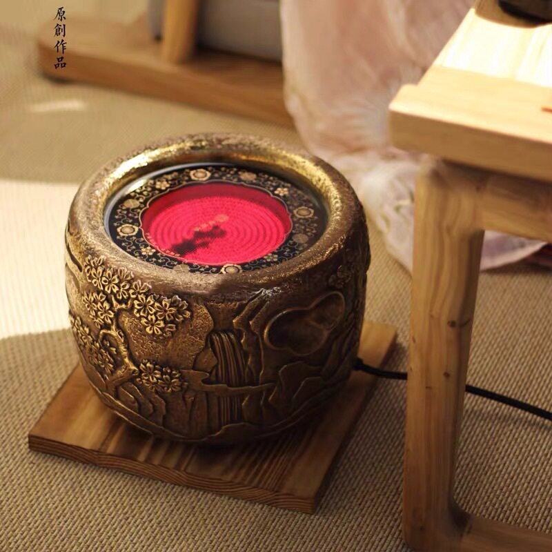 龙隐斋圆满静音陶瓷煮茶炉