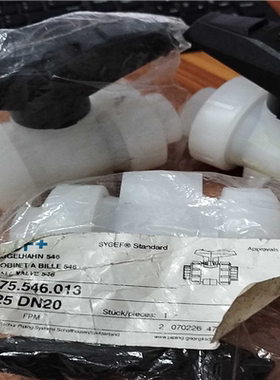 gf pvdf手动球阀，d25DN20(崽崽配件）