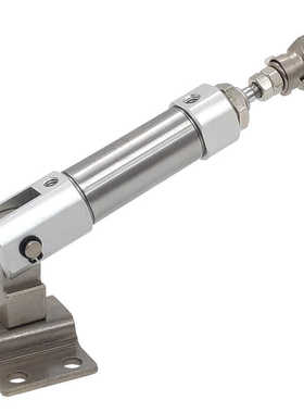 CDJ2B气缸固定支架F-PB16LB脚座FA法兰Y型接头摆动底座CJ-L/F010B