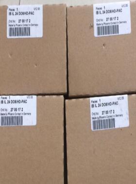 菲尼克斯PLC模块 IB IL 24 DO8HD-PAC 2700172 全新原装