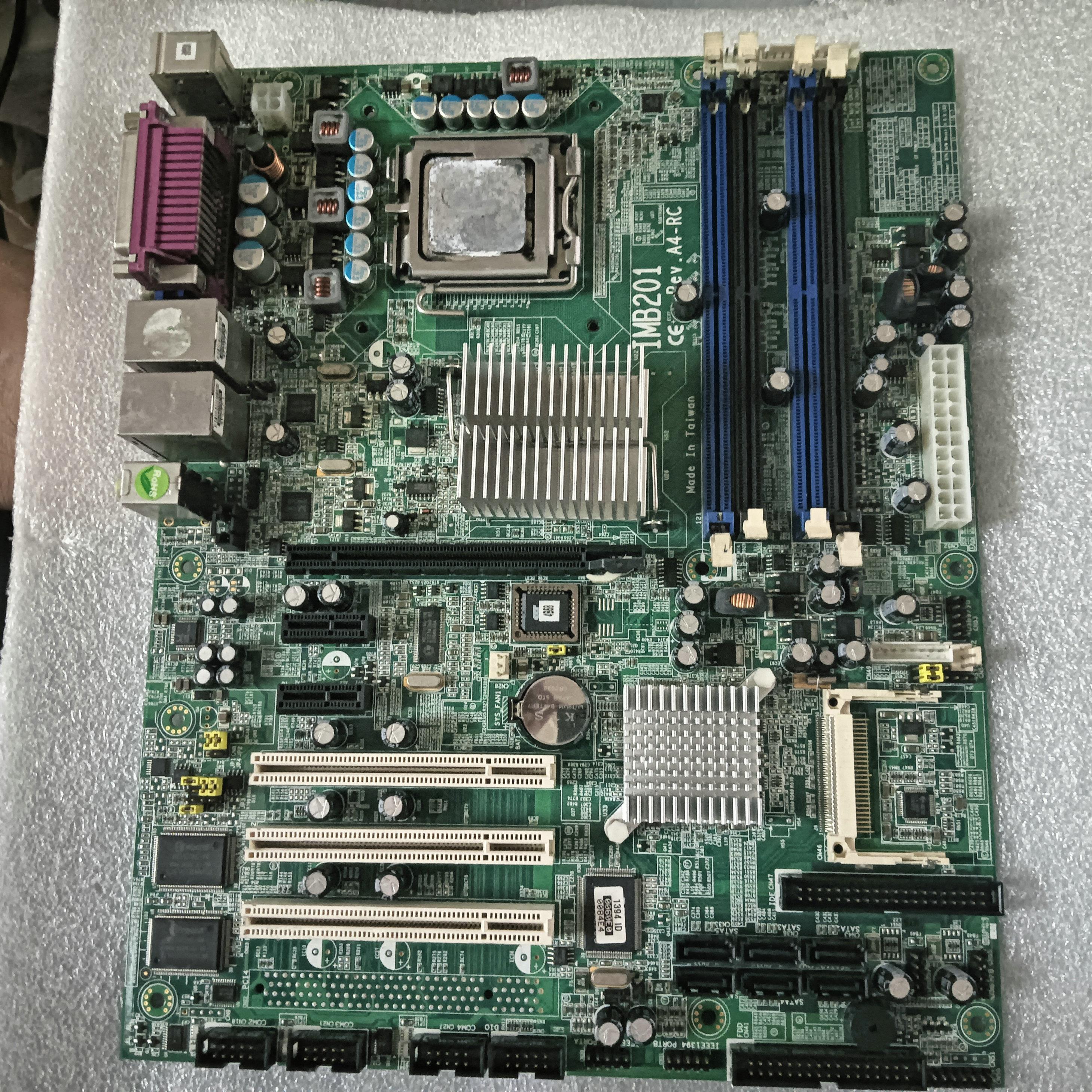 拆机 艾讯 IMB201 REVA4-RC 设备机主板配送CPU 内存