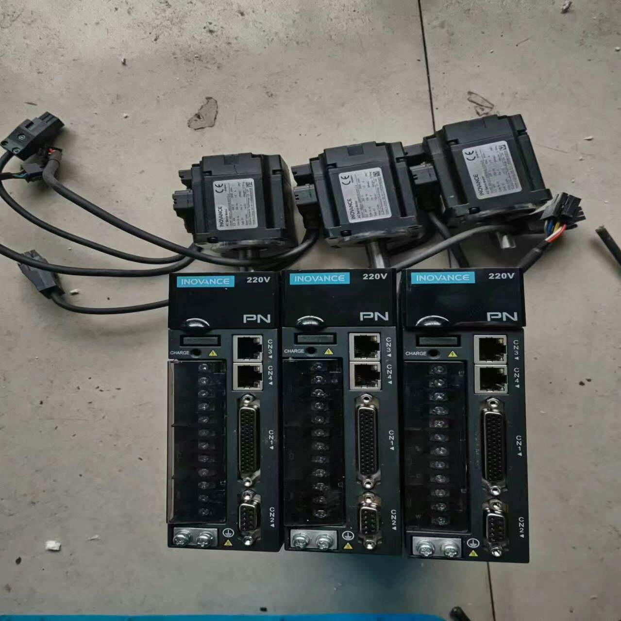 汇川伺服PN，200w伺服电机套装，lS620FSlR6l，(崽崽配件）