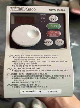 FR-S510WE-02K 三菱100-115V02KW议价
