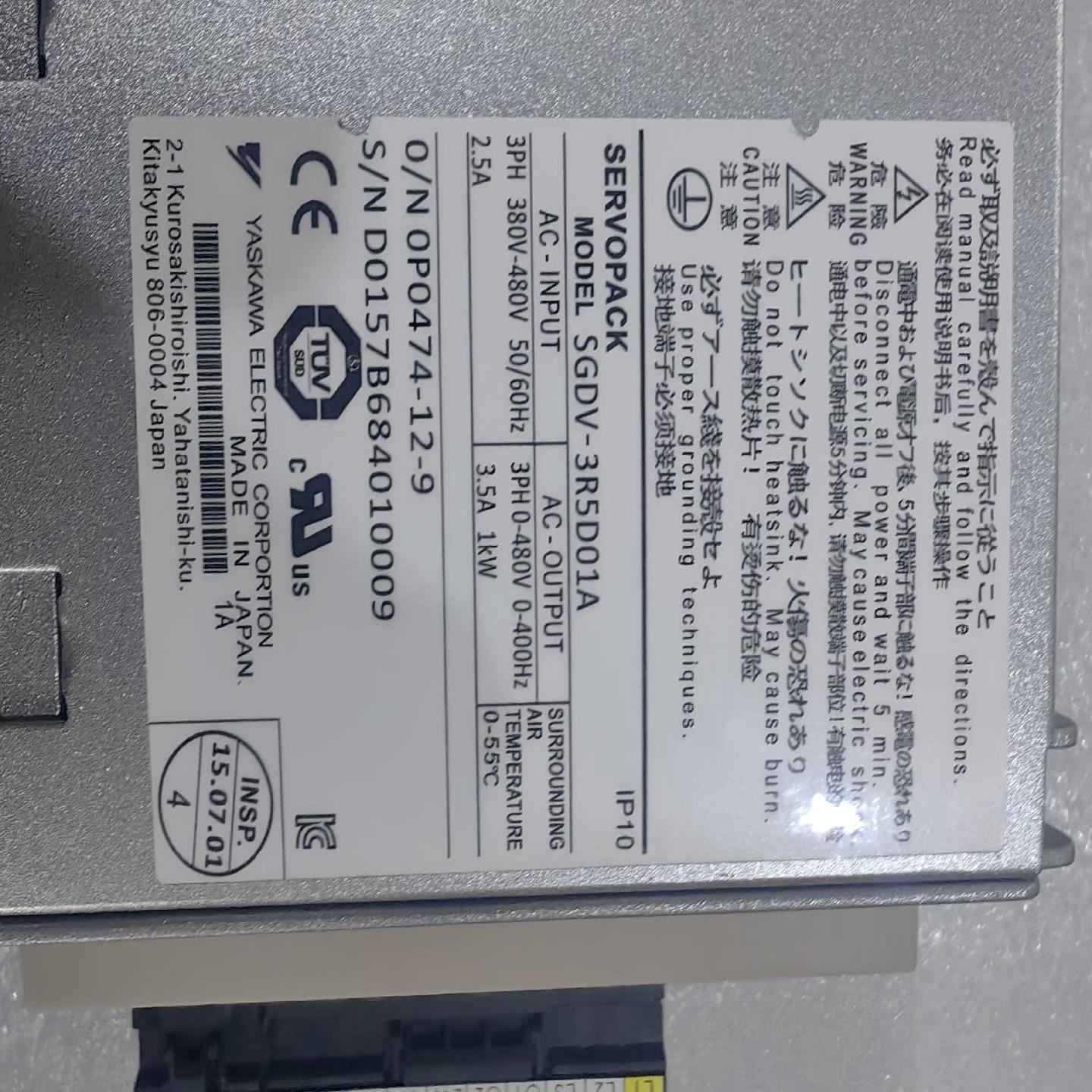 议价SGDV-3R5D01A   SGDV-3R5D01A020适用