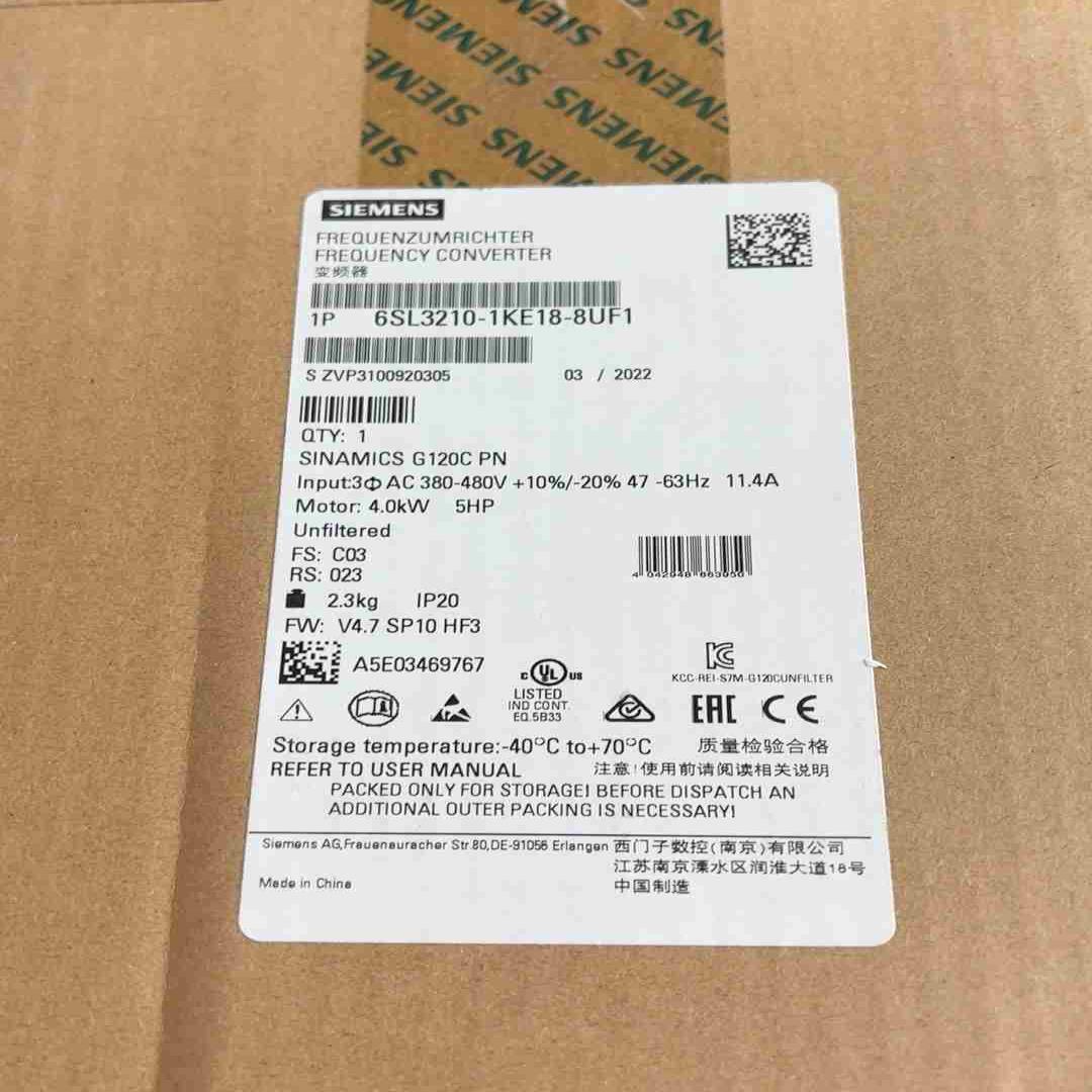 变频器56SL3210-1KE18-8UF1议价
