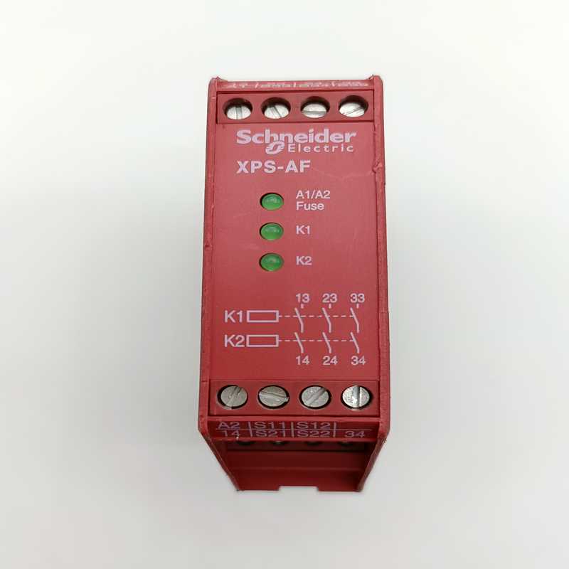 议价施耐德安全继电器XPSAF5130，二手拆机现货，成色如图，
