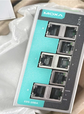 议~全新MOXA EDS 208A－T moxa 208  宽温