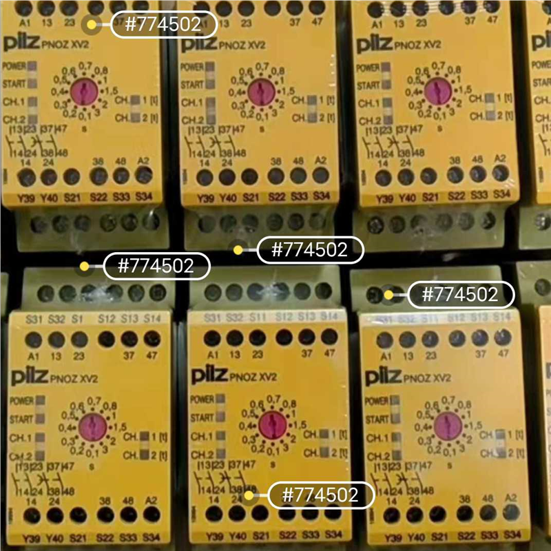 pilz  774502 皮尔兹安全继电器XV2 3S (崽崽配件）