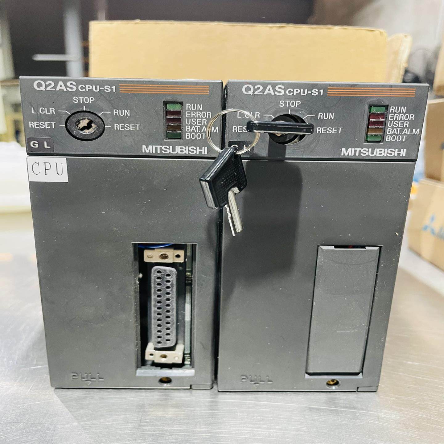 三菱CPU模组型号Q2ASCPU-s1未使用不议价