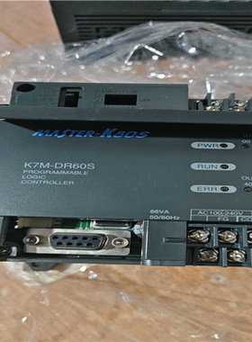 K7M一DR60S  PLC一台功能正常260少盖子(崽崽配件）