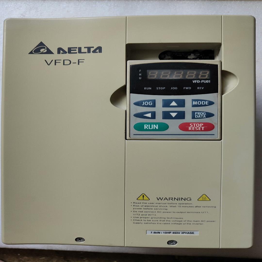 VFD075F43B 台达变频器7.5KW ，实物图，上壳的（憨憨电子）
