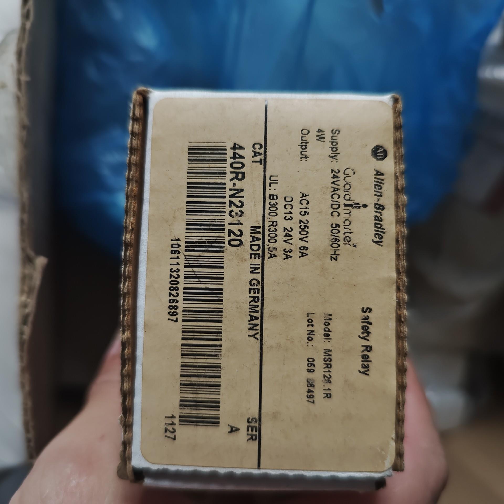 议~AB罗克韦尔安全继电器msR126.1R 440R-N231