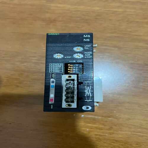 询价~Omron/CJ1W-DRM21，，成色如图。