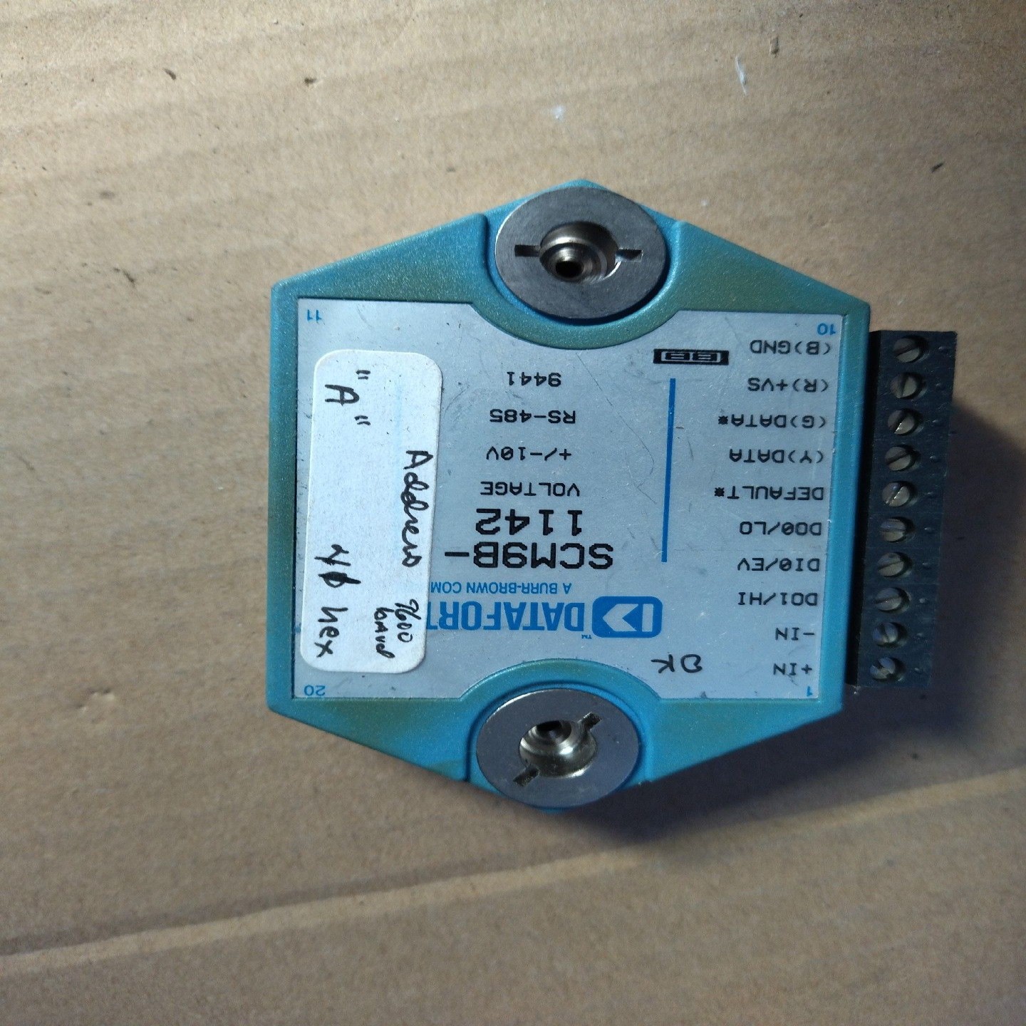 议~DATAFORTH SCM9B-1142