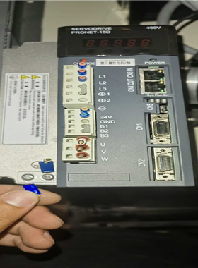 【汇生】SERVODRIVE PRONET-15D一台带电机，成色如【议价】