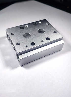 4V210-08电磁阀气动4V200M汇流排汇流板