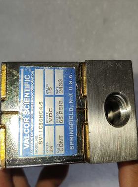 美国VALCOR SCIENTIFIC电磁阀SV11C56H（夫美商行）