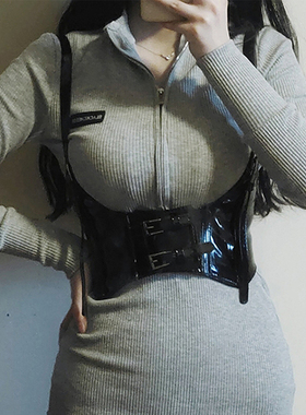 欧美背带腰封lolita马甲女时尚