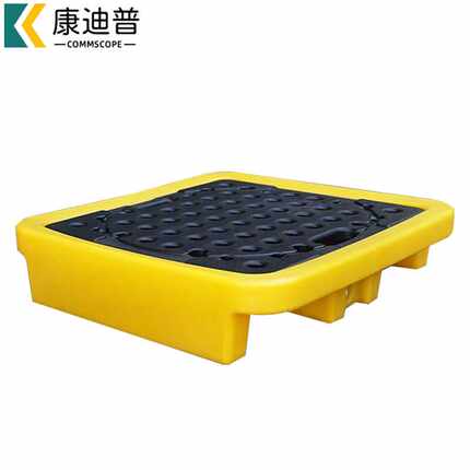 康迪普油桶防泄漏托盘塑料栈板接油盘二次容器防渗漏平台A1单桶防