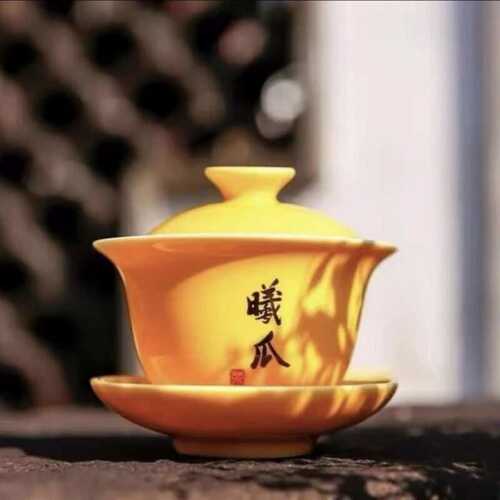 曦瓜三才盖碗新款高端110ml8克曦瓜盖碗精美茶具价格实惠