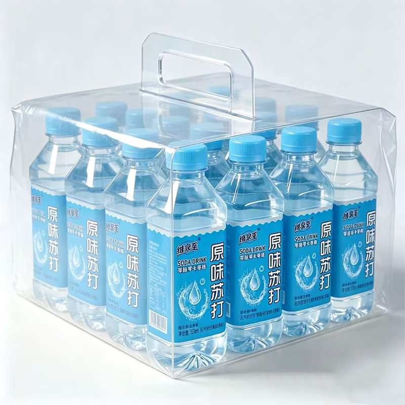 苏打水整箱350ml*24瓶弱碱性水原味蜜桃味无糖健身运动解渴饮用水
