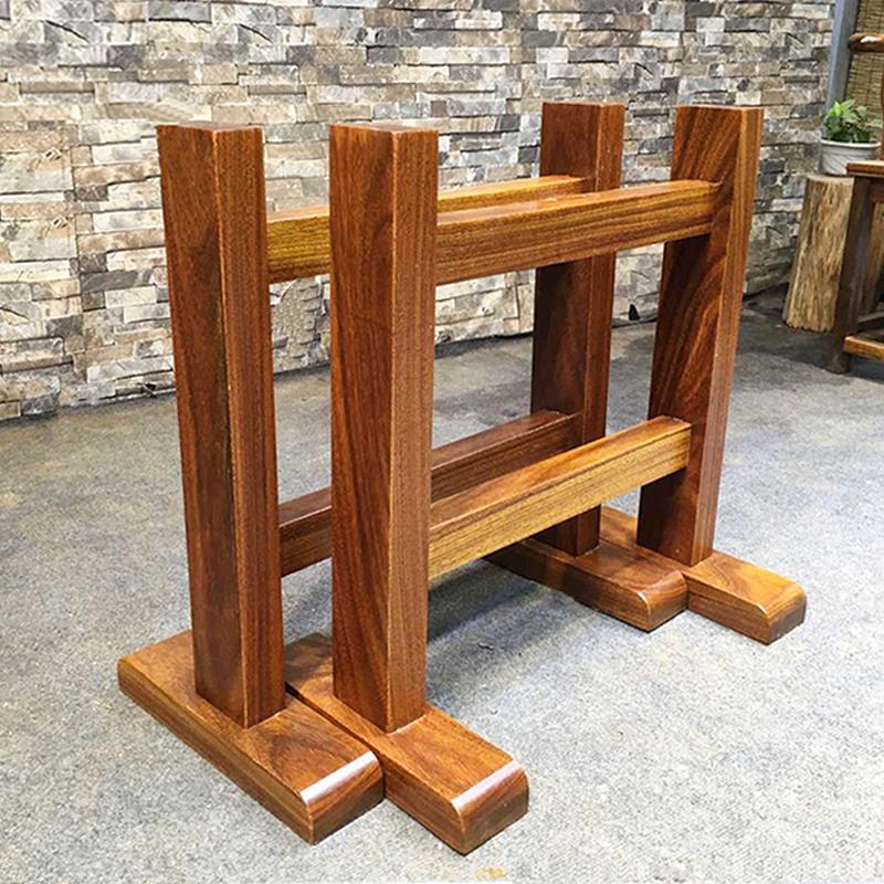 实木大板桌腿桌脚支架茶桌支架脚茶板脚架实木茶台腿餐桌脚腿桌架