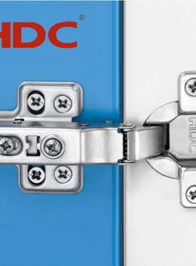 不锈钢缓冲铰链 HDC柜门合页 二段力阻尼合页 大角度门铰链 固装