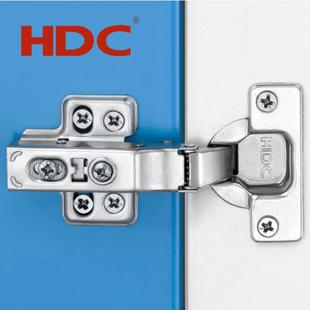 不锈钢缓冲铰链 HDC柜门合页 二段力阻尼合页 大角度门铰链 固装