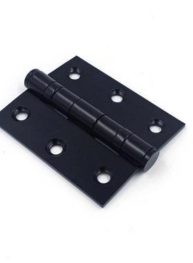 3寸铰炼加厚2mm2.5mm不锈钢小铰炼折页门铰炼201304轴承平开 黑色