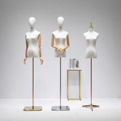 模特展示架女装专用半身韩版衣服婚纱旗袍服装店橱窗道具人体全身