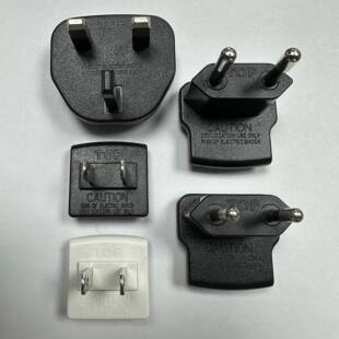 原装Ktec冠德电源适配器AC输入可拆卸转换头国标美规英规澳规欧规