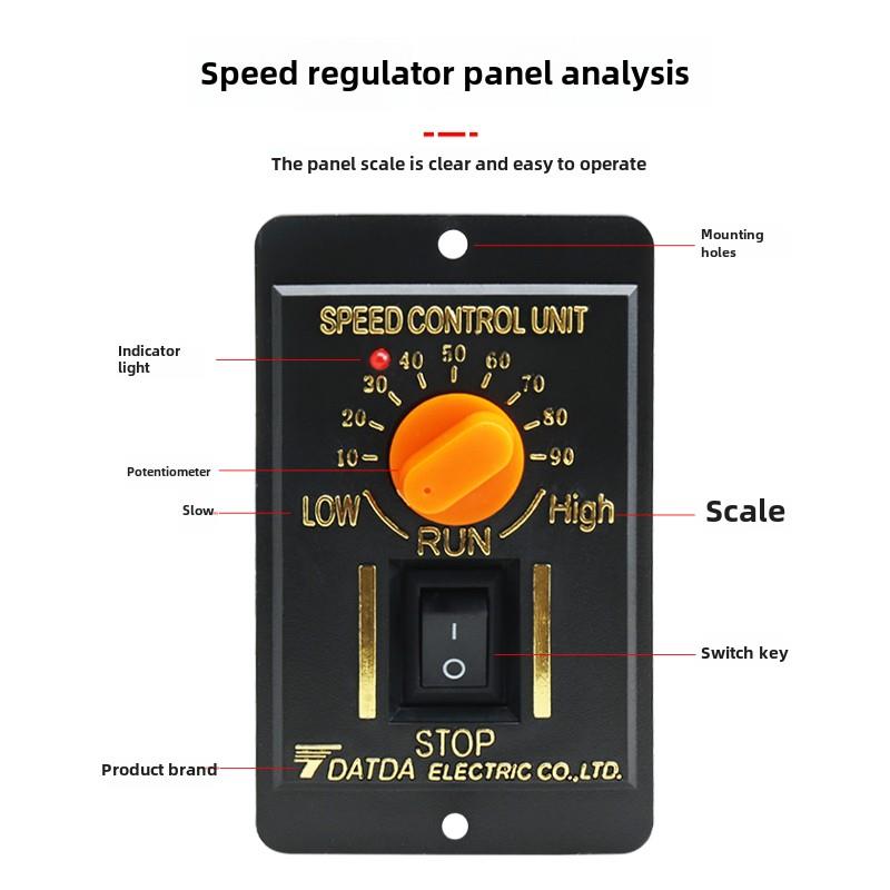 Us-52调速器25W40W60W90W120W140W180W250W电机控制速度开关