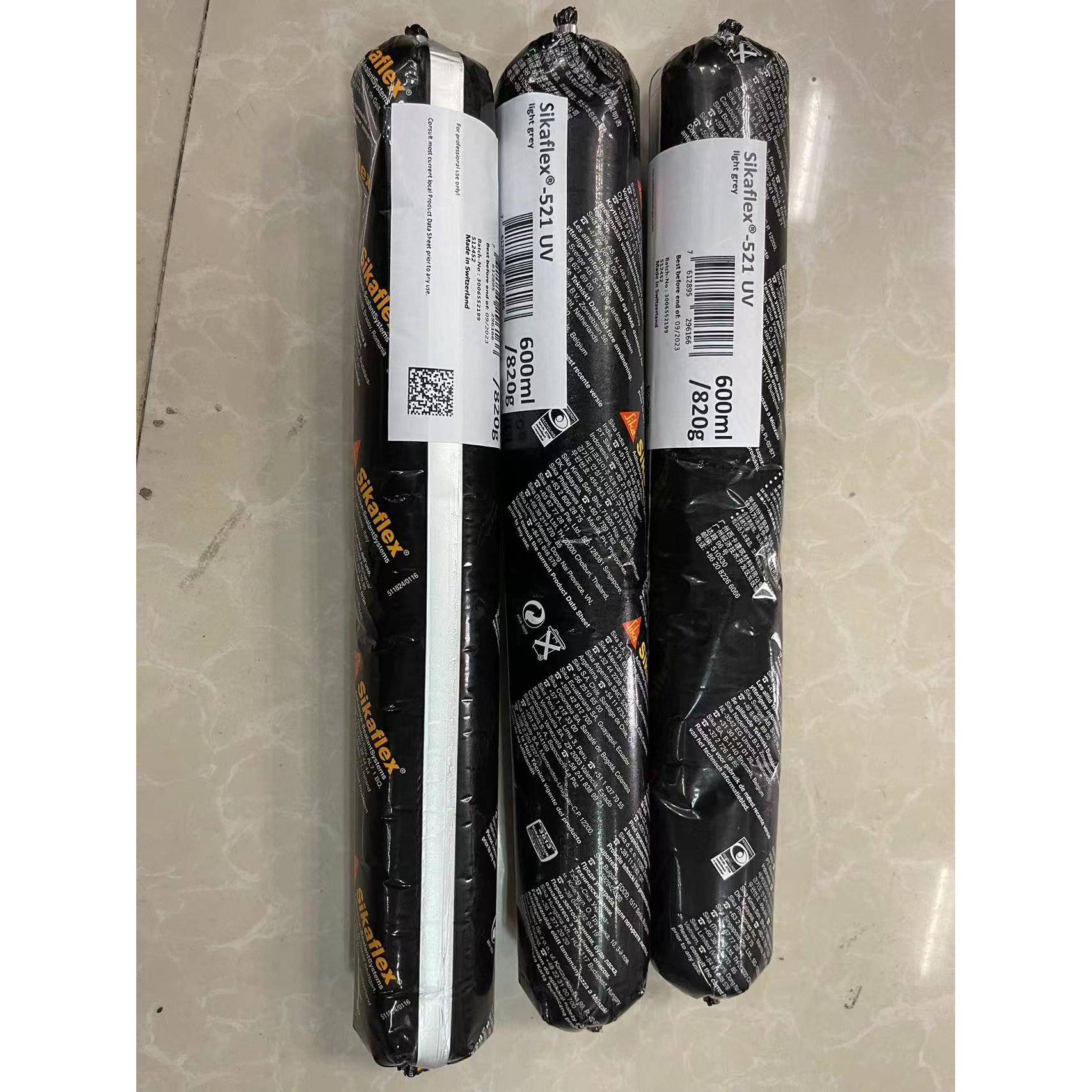 西卡521UV聚氨酯密封胶 抗紫外线胶sikaflex-521UV耐候胶600毫升