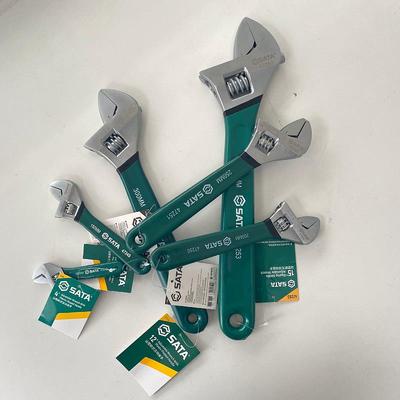 世达工具包胶活动扳手迷你活扳手开口板子活口活络47248-47255