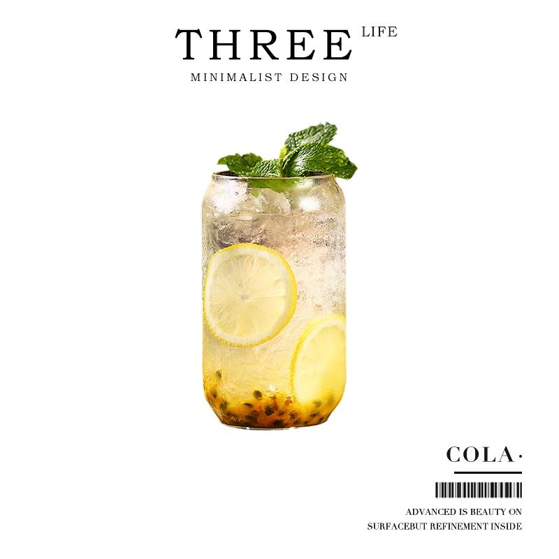 Tlife·Cola·杯具咖啡杯创意易拉罐玻璃杯鸡尾酒杯冷饮杯 | 可乐