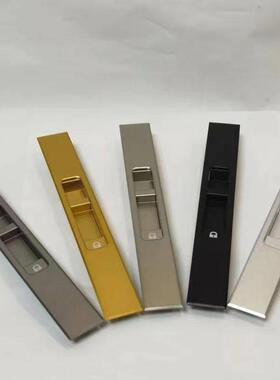 炜煜 断桥铝门窗推拉窗锁自动一字锁铝合金推拉门锁阳台纱窗钩锁