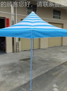 管帐篷防水抗晒厚棚粗活39074动宣传折加叠四方伞折叠户外广雨告
